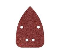 WOLFCRAFT - 10 FOGLI ABRASAVI VELCRATI PER LEGNO E METALLO 96 X 136 MM. GRANA 240 GR. 1764000