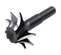 wolfcraft Fresa per quartucci WS, 3266000Fresa WS in acciaio per utensili per la fresatura di legno duro e dolce