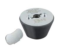 wolfcraft Guida allargafori per seghe a tazza, Ø 35-51 mm I 5950000 I Guida per seghe a tazza per l'allargamento centrato di fori esistenti