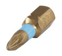 wolfcraft Inserto Diamant, impronta a croce (PZ 1) I 1302000 I 1 inserto con rivestimento diamantato per un'elevata durata