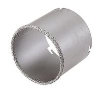 wolfcraft Inserto per sega a tazza con riporto in metallo duro I 3477000 I Per impianti elettrici e sanitari in calcestruzzo, muratura e pietra; profondità di taglio 55 mm