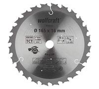 wolfcraft lama per seghe circolari manuali a batteria, serie viola I 6343000 I Tagli rapidi, medio/grossi