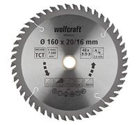 wolfcraft Lama per seghe circolari manuali TCT, serie arancione I 6630000 I Tagli fini, netti