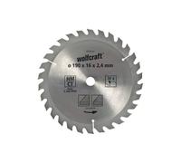 WOLFCRAFT 6731000 LAMA CIRCOLARE IN METALLO DURO 140 X 12.75 MM NUMERO DI DENTI