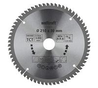 wolfcraft Lama per seghe troncatrici TCT, serie viola I 6540000 I Tagli fini, ne