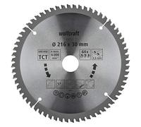wolfcraft Lama per seghe troncatrici TCT, serie viola I 6541000 I Tagli fini, ne