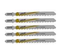 wolfcraft Lama per seghetti alternativi HSS, attacco a T, 2365000
