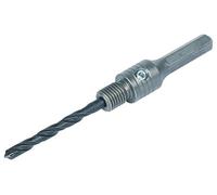 wolfcraft Mandrino con punta di centraggio per punte a corona diamantate I 5956000 I Accessorio per seghe a tazza diamantate