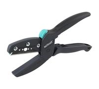 wolfcraft MegaCut PRO, Taglierina Universale con Lama PRO SHARP Nera e 3 Lame di Ricambio 0,65 x 61 mm, Impugnatura Ergonomica e Copertura di Sicurezza - 4168000