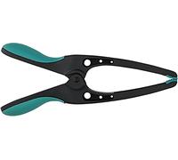 Wolfcraft Morsetto universale a molla PRO 70 3633000 – bracci appuntiti, apertura 70 mm