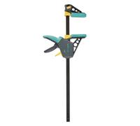 wolfcraft Morsetto a una mano PRO L, 450 mm I 3032000 I Per un lavoro controllato e confortevole - ideale per la lavorazione del legno e la costruzione di mobili