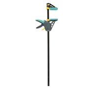 wolfcraft Morsetto a una mano PRO L, 700 mm I 3033000 I Per un lavoro controllato e confortevole - ideale per la lavorazione del legno e la costruzione di mobili