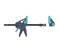 wolfcraft Morsetto banco da lavoro PRO 65-150-W I 3036000 I Per il bloccaggio su tutti i tavoli con fori da 20 mm