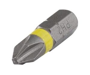 WOLFCRAFT - N.3 INSERTI SOLID A CROCE 25 MM. PER VITI CON IMPRONTA A CROCE PHILLIPS PH 2 1331000