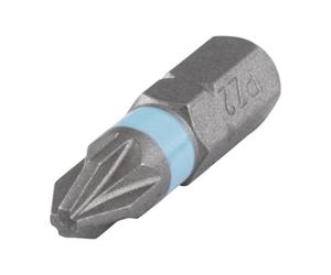 WOLFCRAFT - N.3 INSERTI SOLID A CROCE 25 MM. PER VITI CON IMPRONTA A CROCE POZIDRIV PZ 2 1334000