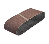WOLFCRAFT - N.3 NASTRI DI TELA ABRASIVA 76 X 533 MM. GRANA 80 1920000