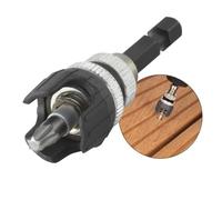 wolfcraft Portainserti magnetico I 6961000 I Per l'avvitamento delle tavole da terrazzo limitato dal punto di vista della profondità