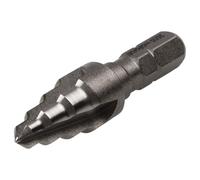 wolfcraft Punta a scalini HSS, codolo esagonale, 2555000