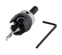 wolfcraft Punta da trapano con svasatore e arresto di profondità Ø 4-5 mm I