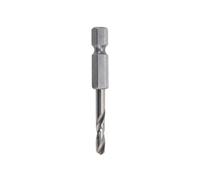 wolfcraft Punta in metallo HSS rettificata, codolo esagonale, 7260000