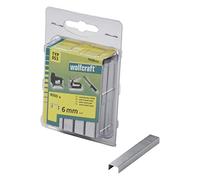 wolfcraft Punti dorso largo, acciaio extra duro, tipo 053 I 7028000 I Ideali per il fissaggio di tessuti e listelli di legno