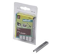 wolfcraft Punti dorso largo, acciaio extra duro, tipo 053 I 7032100 I Ideali per il fissaggio di tessuti e listelli di legno