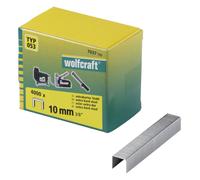 wolfcraft Punti dorso largo, acciaio extra duro, tipo 053 I 7037100 I Ideali per