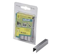 wolfcraft Punti dorso largo, acciaio extra duro, tipo 053 I 7046000 I Ideali per il fissaggio di tessuti e listelli di legno
