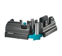 wolfcraft Rapportatore Angolare e Tagliacornici 2 in 1 per Battiscopa, Misura An