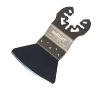 wolfcraft Raschietto "PRO" HCS, attacco universale I 3991000 - per rimuovere i residui di malta e gesso, i residui adesivi di piastrelle e moquette, scaglie, isolanti, rivestimenti danneggiati