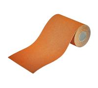 wolfcraft Rotolo di carta abrasiva per legno/metallo, 5 m x 115 mm, grana 80 I 1772000 I Per levigare superfici in legno e metallo