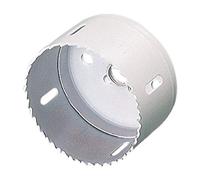 wolfcraft Sega a tazza BIM I 3770000 I Per legno, plastica, metalli e materiali per costruzioni a secco; raccordo filettato 5/8", profondità di taglio 40 mm