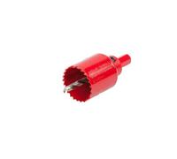 wolfcraft Sega a tazza BIM I 5469000 I Per materiali per costruzioni a secco, legno, plastica e metalli, profondità di taglio 40 mm