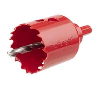 wolfcraft Sega a tazza BIM I 5470000 I Per materiali per costruzioni a secco, legno, plastica e metalli, profondità di taglio 40 mm