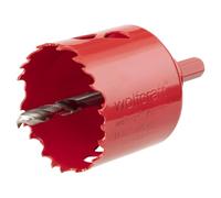 wolfcraft Sega a tazza BIM I 5472000 I Per materiali per costruzioni a secco, legno, plastica e metalli, profondità di taglio 40 mm