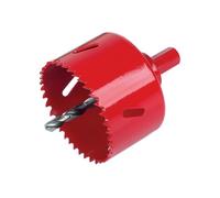 wolfcraft Sega a tazza BIM I 5492000 I Per materiali per costruzioni a secco, legno, plastica e metalli, profondità di taglio 40 mm