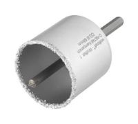 wolfcraft Sega a tazza con riporto in metallo duro e mandrino I 8913000 I Per installazione di prese e interruttori in murature e pietra, profondità di taglio 55 mm
