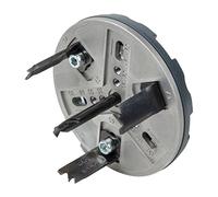 wolfcraft Sega a tazza regolabile, Ø 35-80 mm I 5985000 I Per tutti i diametri standard per lavori interni