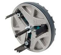 wolfcraft Sega a tazza regolabile AH 45-90 I 5977000 I Per segare materiali di diversi diametri in ristrutturazioni e ampliamenti interni