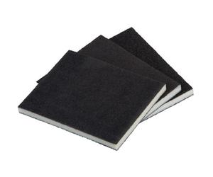 WOLFCRAFT - SET DI 3 SPUGNE ABRASIVE GRANA 60, 120 E 180 100 X 125 X 10 MM. 2895000