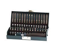 WOLFCRAFT - BIT-BOX SAFETY PER VITI DI SICUREZZA IN BOX DI METALLO CON AVVITATORE MANUALE E 30 INSERTI SOLID 25 E 50 MM. 1386000