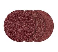 wolfcraft Set di dischi abrasivi velcrati fixoflex, 5 pezzi, per legno/metallo, 2216000