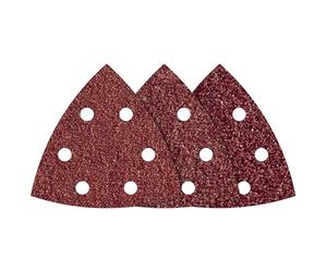 wolfcraft Set di fogli abrasivi velcrati da 25 pezzi, per legno/metallo, 1865100