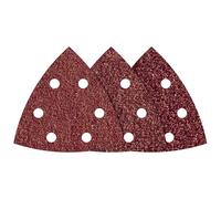 wolfcraft Set di fogli abrasivi velcrati in 25 pezzi, per legno/metallo I 1865100