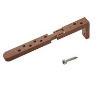 wolfcraft Set di giunti per la prima e l'ultima tavola da terrazzo 70 pezzi I 6973000 I Per una finitura pulita