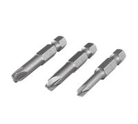 wolfcraft Set di inserti lunghi Solid safety, 3 pezzi, 1267000