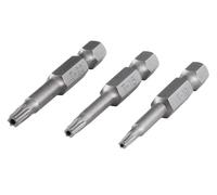 wolfcraft Set di inserti lunghi Solid safety, 3 pezzi I 1261000 I 3 inserti Solid, 50 mm