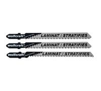 wolfcraft Set di lame per seghetti alternativi da 3 pezzi, attacco a T, 2379000