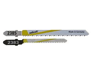 wolfcraft Set di lame per seghetti alternativi da 5 pezzi, attacco a T, 2383100