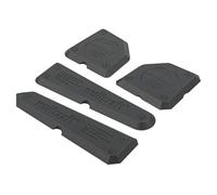 wolfcraft Set di lisciafughe in 4 pezzi I 4330000 I Per la rifinitura delle fughe